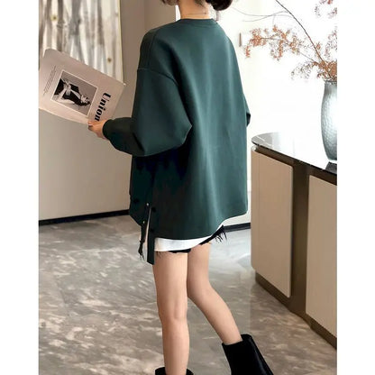 Design Sense Pullovers Women Oversized Autumn Winter Trend